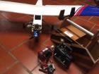 Aeromodelo treinador com motor e rádio